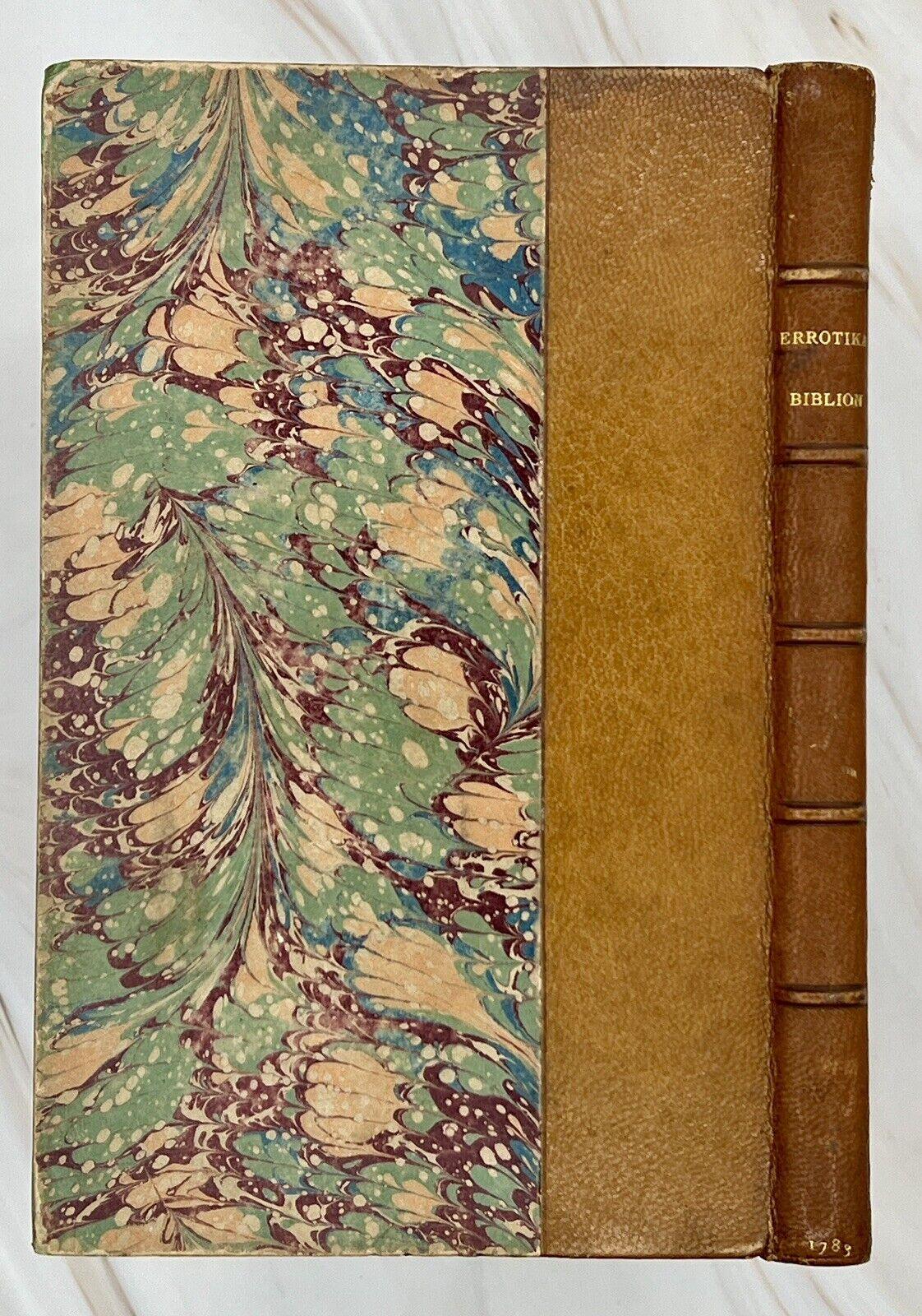 Errotika Biblion, de Mirabeau, 1783 First Edition - That’s My JAmm