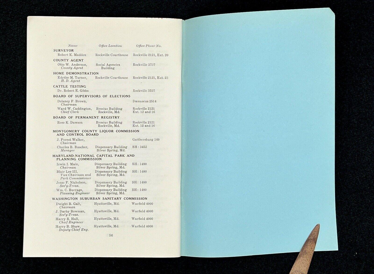 Western Gateway to the National Capital, Noma Thompson 1949, and MoCo Ephemera - That’s My JAmm