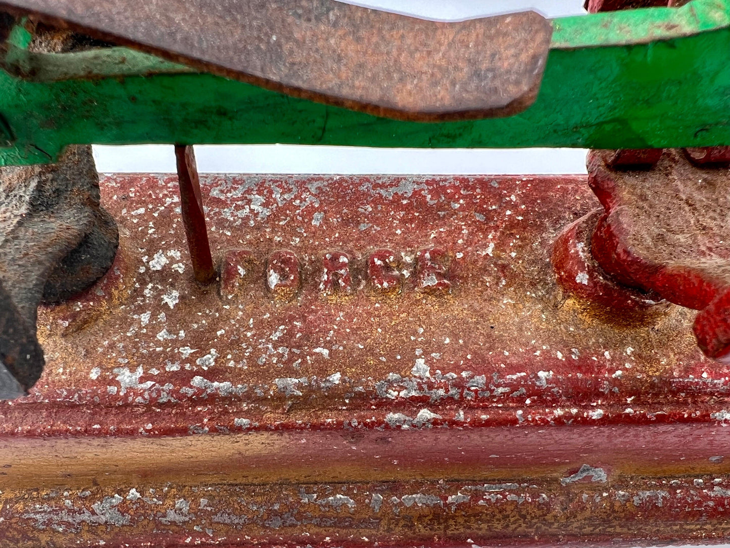 Antique FORCE 2 KILO G Cast Iron Balance Scale - That’s My JAmm