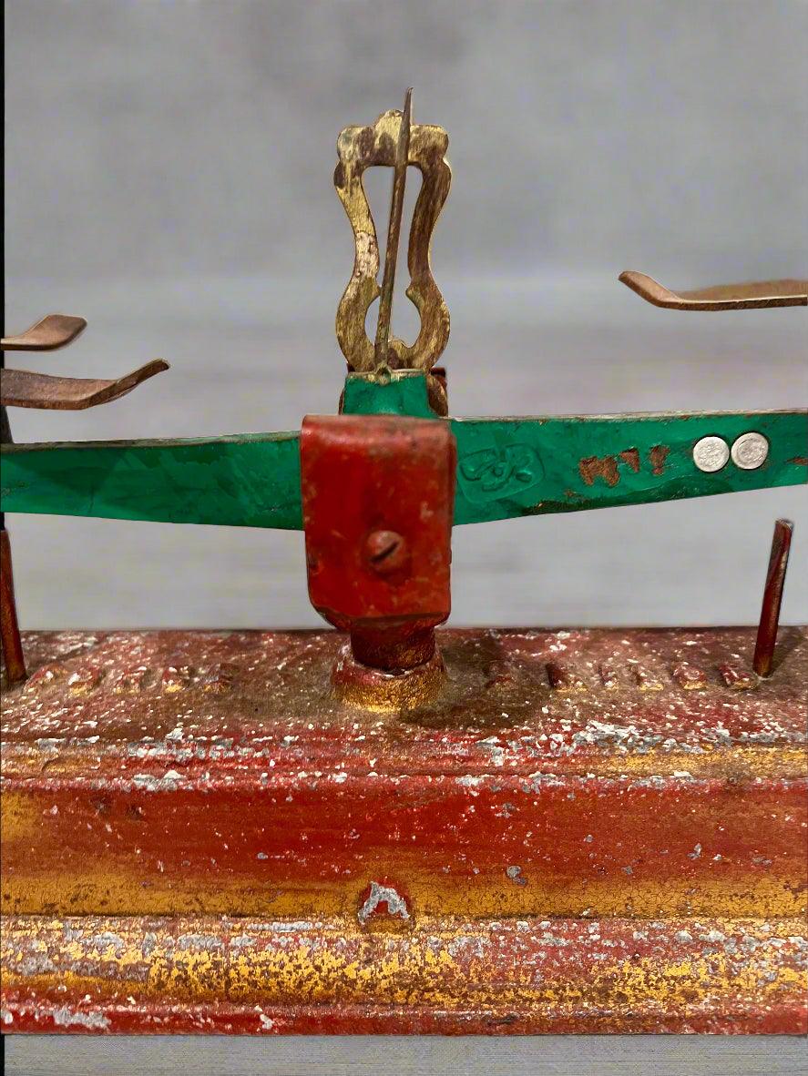 Antique FORCE 2 KILO G Cast Iron Balance Scale - That’s My JAmm