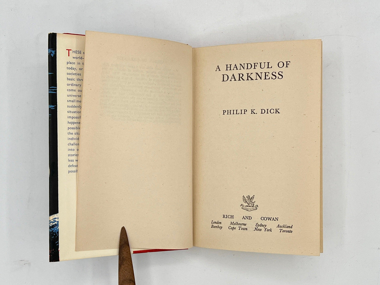 A Handful of Darkness, Philip K. Dick, First UK Edition, Fine with Dust Jacket - That’s My JAmm