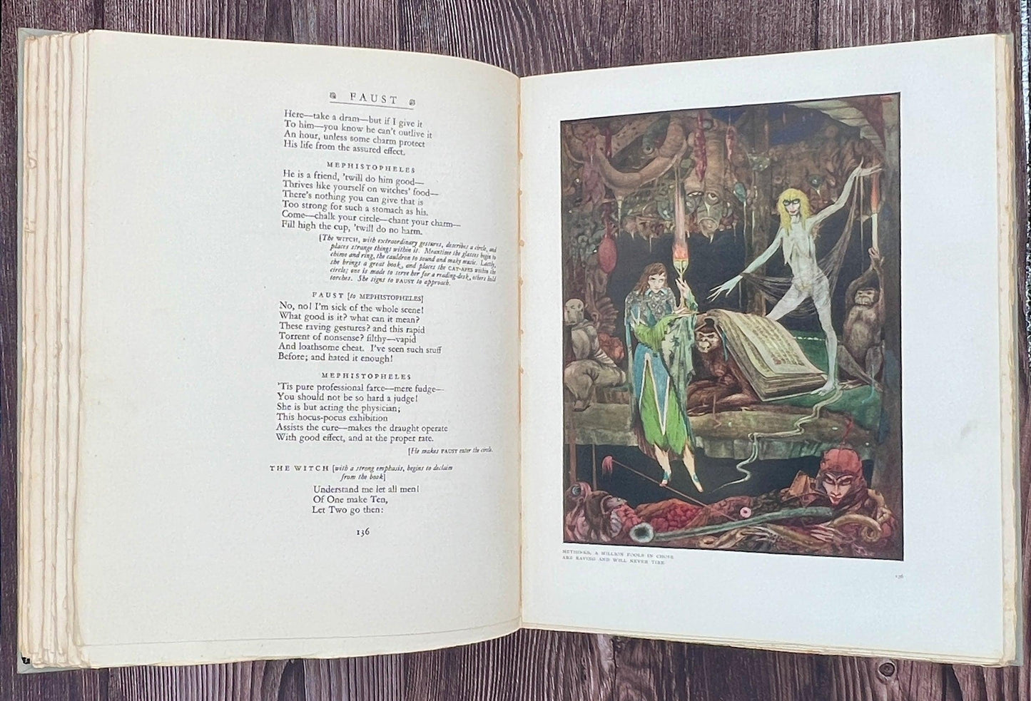 Faust, by Goethe, Illustrated by Harry Clarke, 1925 Illustrated Edition, Signed - That’s My JAmm