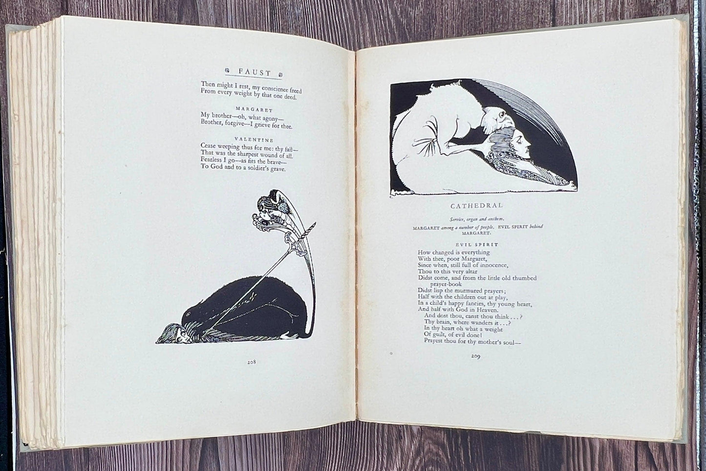 Faust, by Goethe, Illustrated by Harry Clarke, 1925 Illustrated Edition, Signed - That’s My JAmm