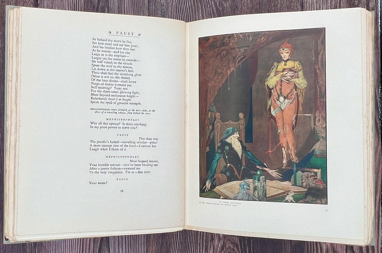 Faust, by Goethe, Illustrated by Harry Clarke, 1925 Illustrated Edition, Signed - That’s My JAmm