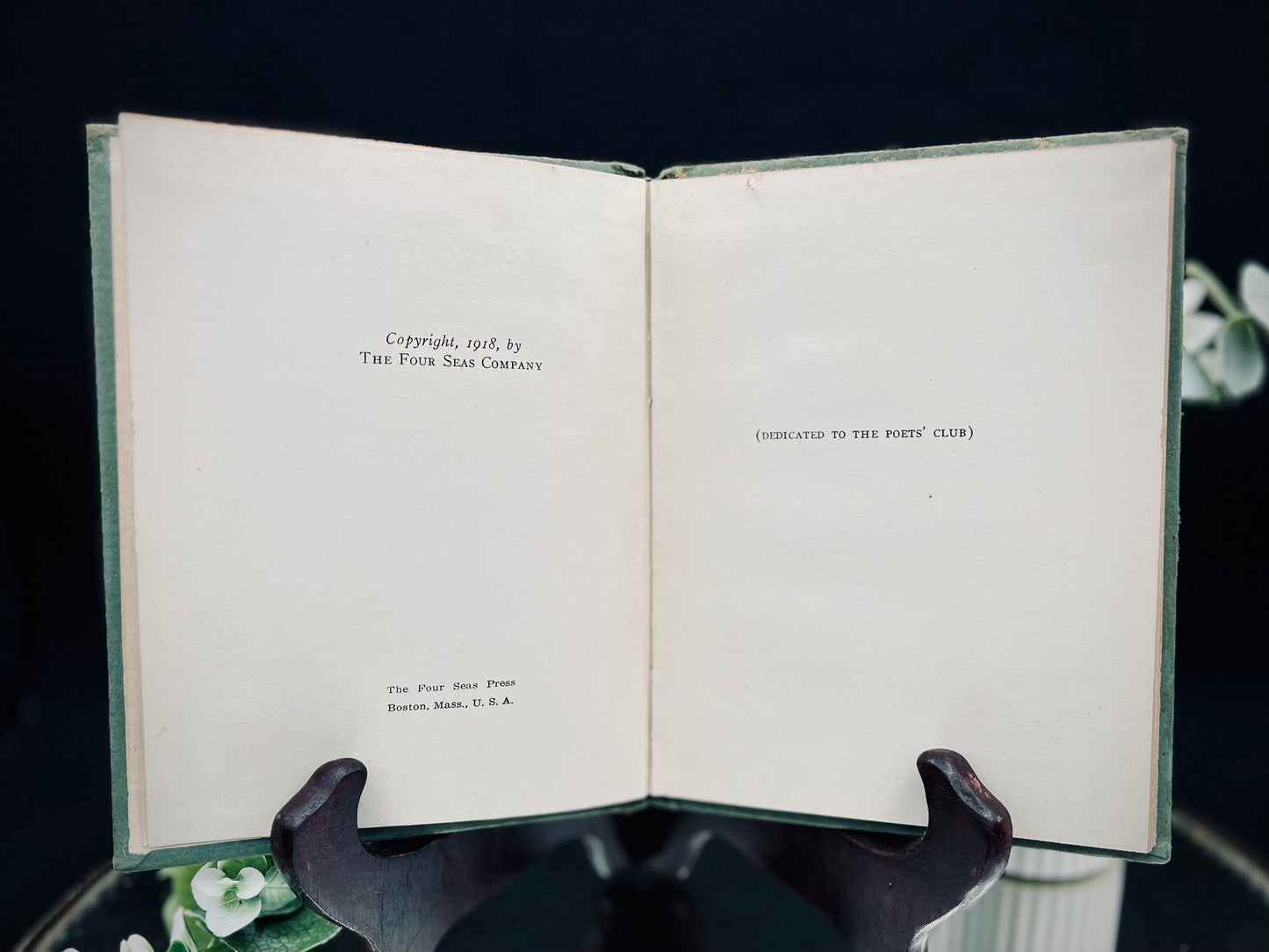 Nowadays 1918 Lord Dunsany Four Seas Company First Edition - That’s My JAmm