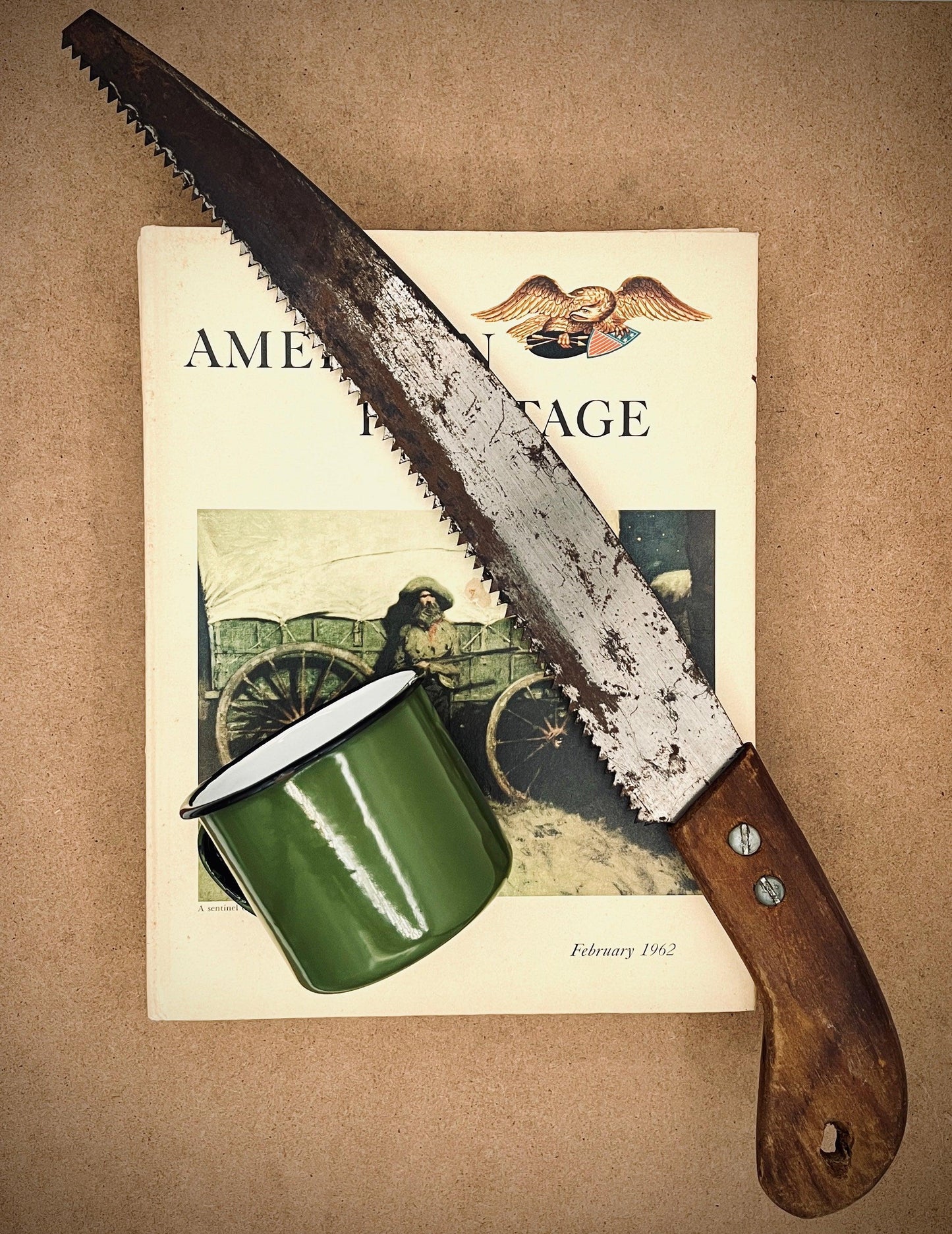 Antique Limbing Saw with Wooden Handle - That’s My JAmm