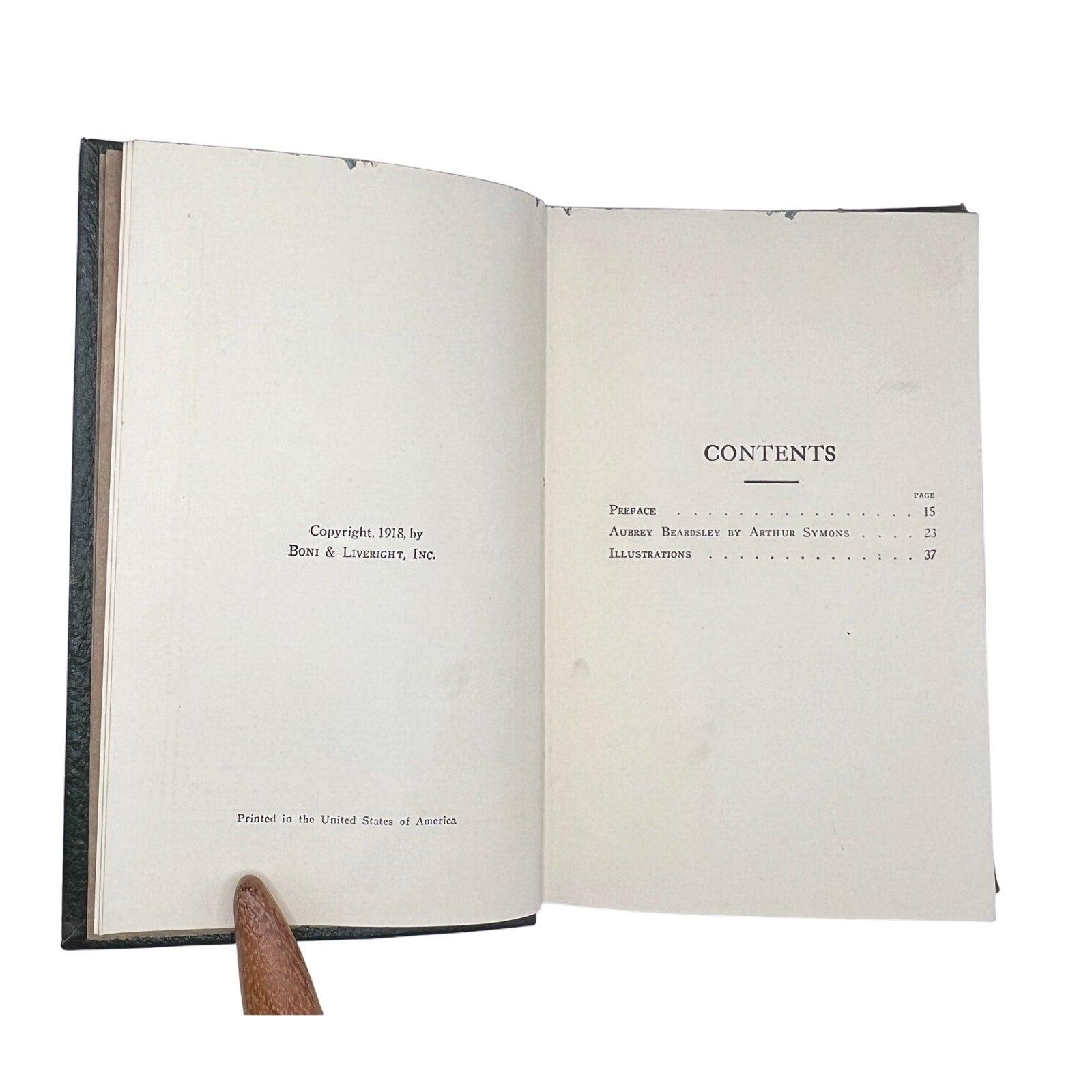 Antique 1918 Modern Library Edition- “The Art of Aubrey Beardsley" - That’s My JAmm