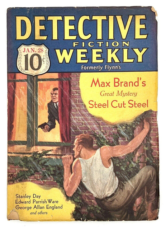 Detective Fiction Weekly Pulp Jan 28, 1933 Vol. 73 #5 GD 2.0 - That’s My JAmm