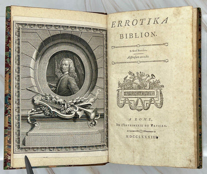 Errotika Biblion, de Mirabeau, 1783 First Edition - That’s My JAmm