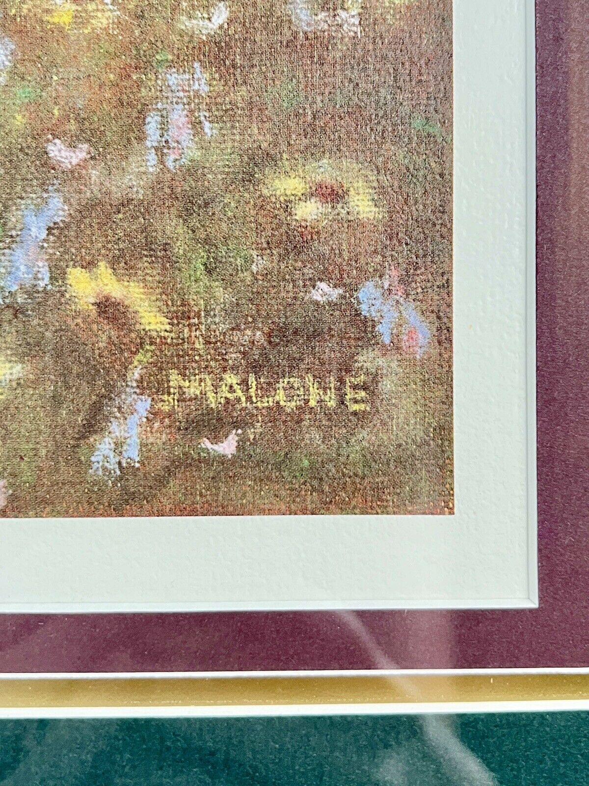 Betty Malone "Flowers for Mommy" 20" x 23" Framed Lithograph - That’s My JAmm