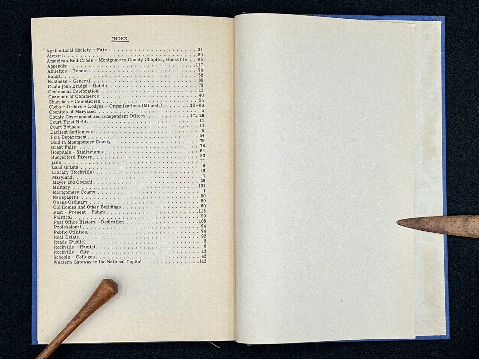 Western Gateway to the National Capital, Noma Thompson 1949, and MoCo Ephemera - That’s My JAmm
