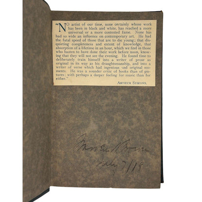 Antique 1918 Modern Library Edition- “The Art of Aubrey Beardsley" - That’s My JAmm