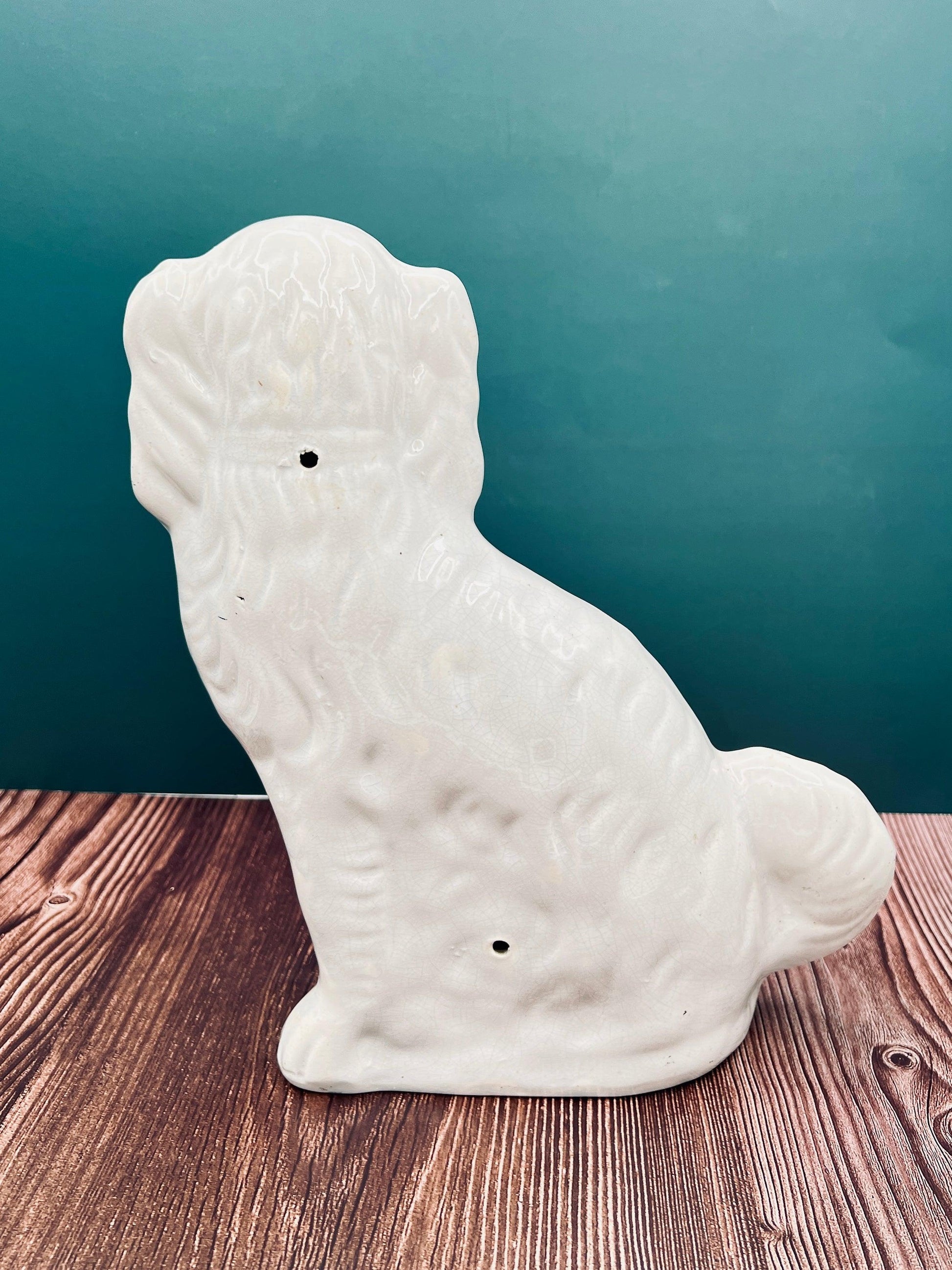 Antique Staffordshire Porcelain Dog Figurines - Pair of Collectible English Ceramic Dogs - That’s My JAmm
