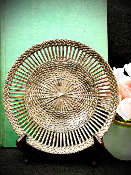 Italian Vintage Reticulated Brass Bowl - That’s My JAmm