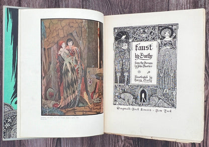 Faust, by Goethe, Illustrated by Harry Clarke, 1925 Illustrated Edition, Signed - That’s My JAmm