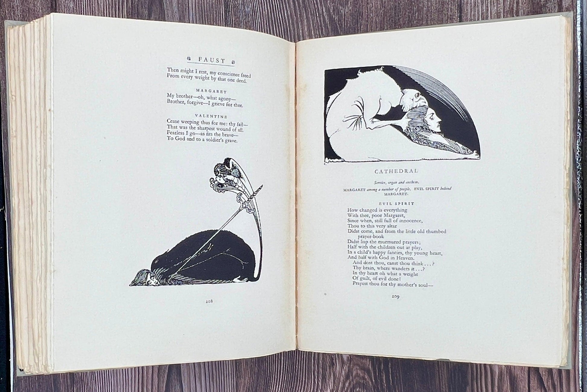 Faust, by Goethe, Illustrated by Harry Clarke, 1925 Illustrated Edition, Signed - That’s My JAmm