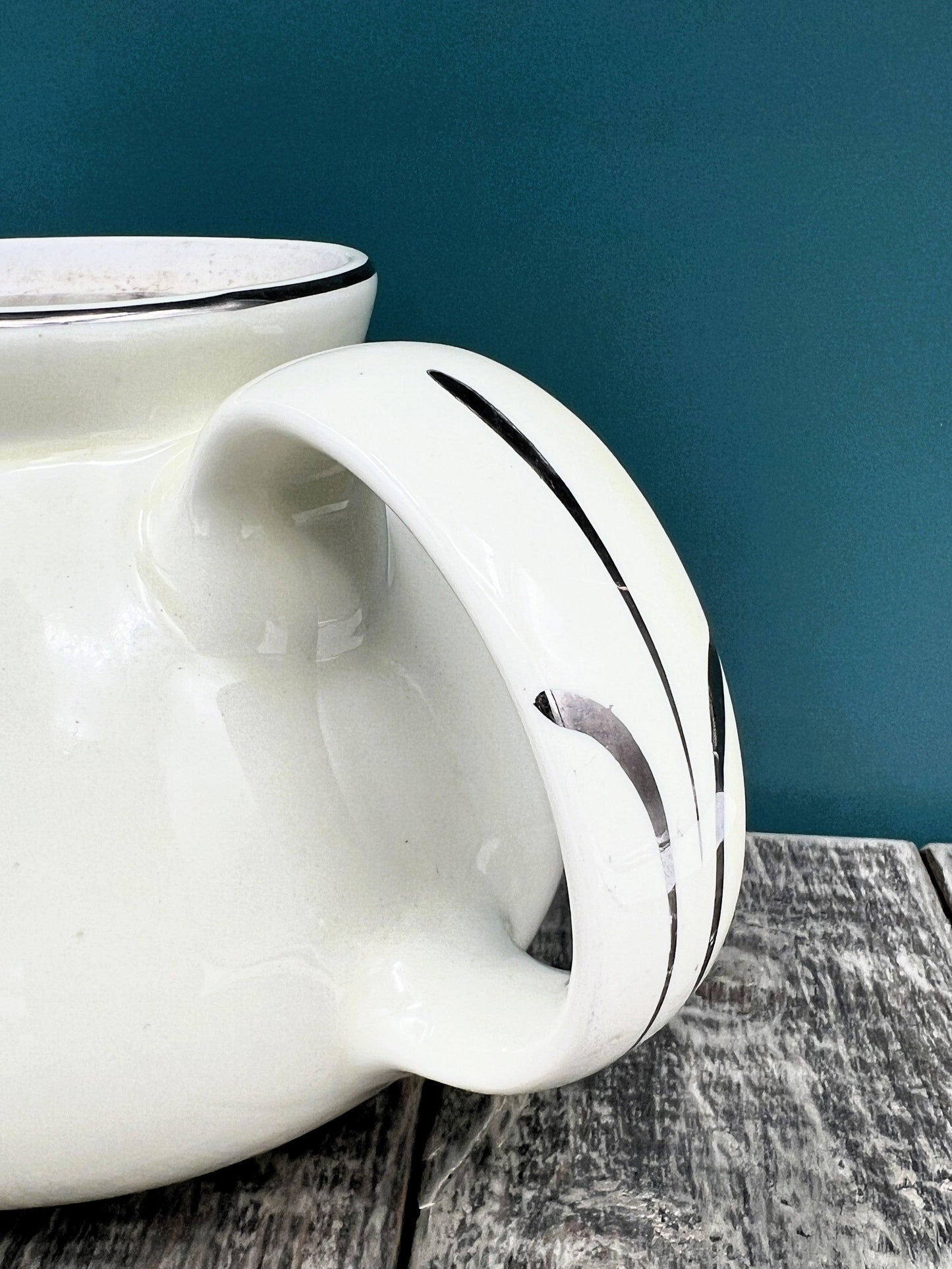 Vintage Hall China Silhouette Streamline Teapot - That’s My JAmm