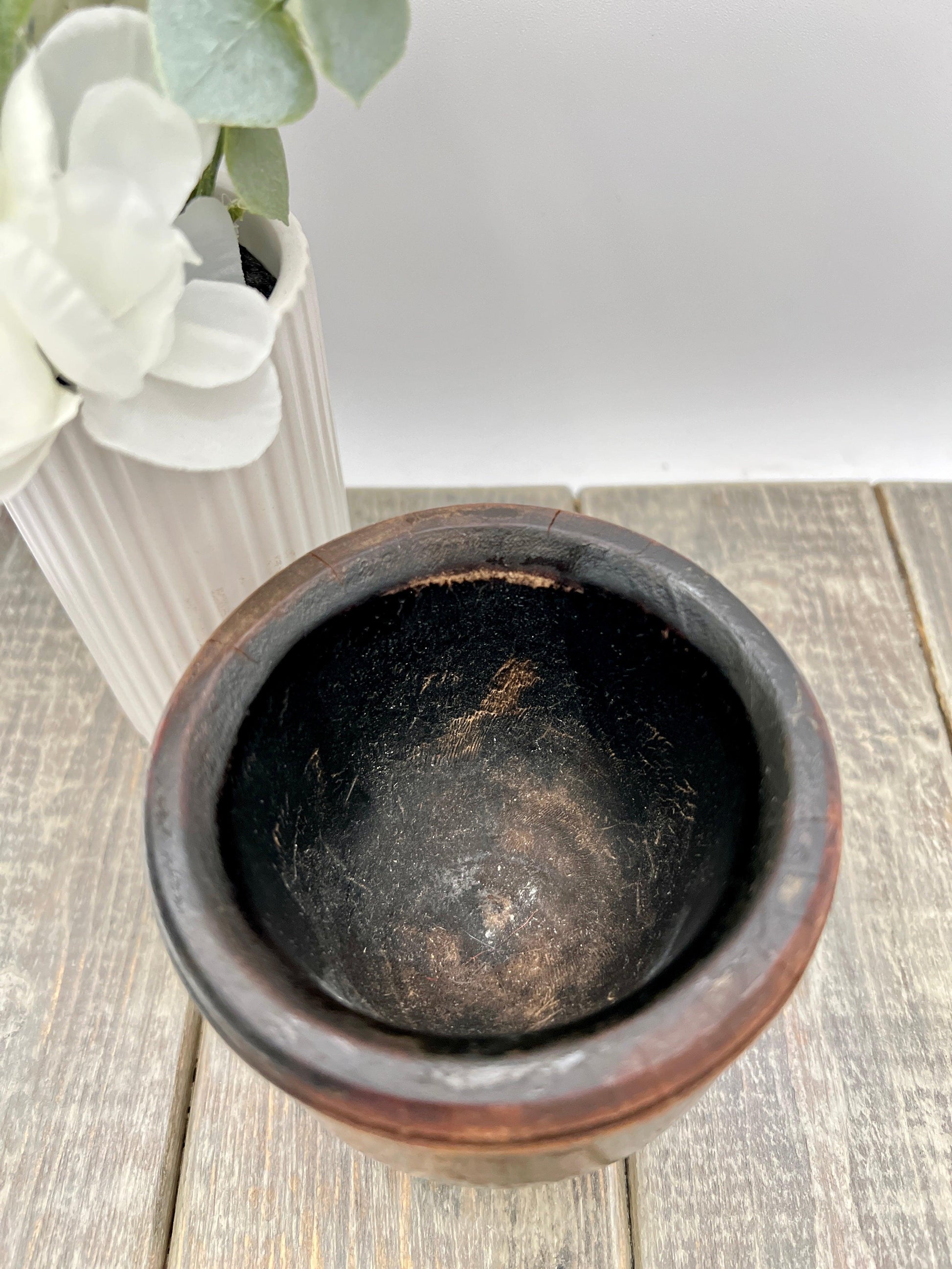 Antique Wooden Mortar and Pestle - That’s My JAmm