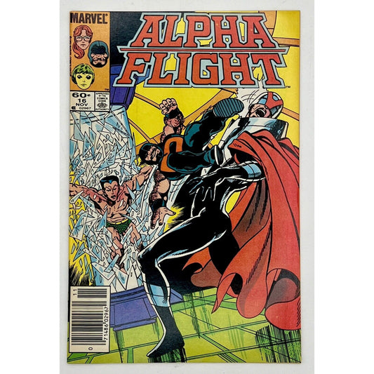 Alpha Flight #16 - #19 Feature Talisman and Big Hero 6 Marvel 1980s