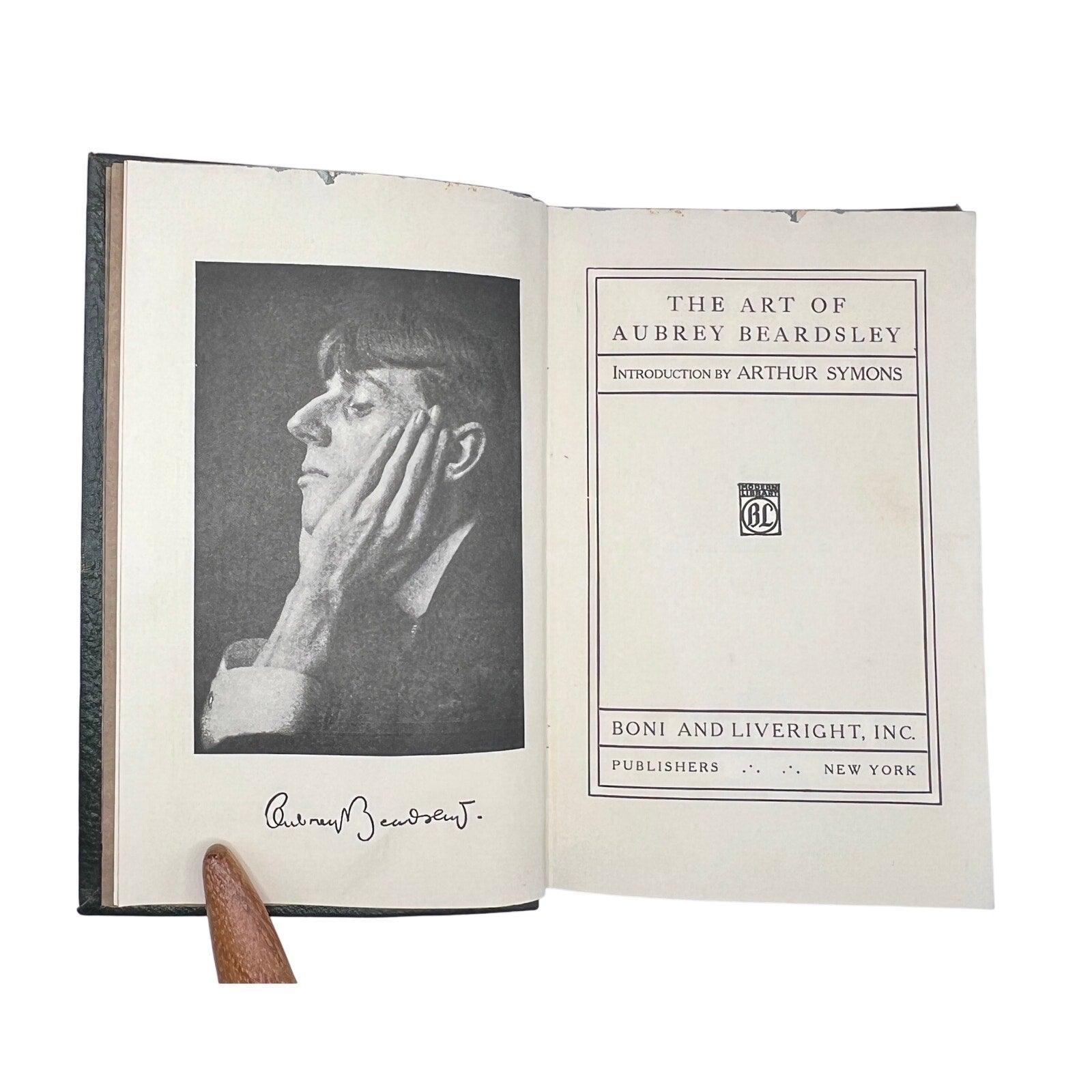 Antique 1918 Modern Library Edition- “The Art of Aubrey Beardsley" - That’s My JAmm